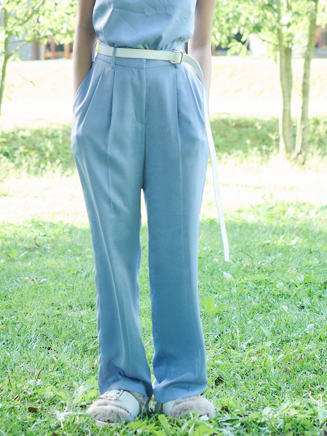 SATIN PANTS(C0387-G1PL03)