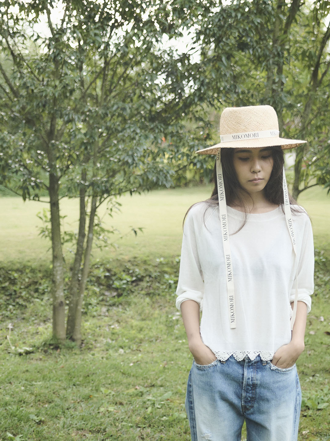 LACEMAKING SEE-THROUGH KNIT(C0013-E1CR01)