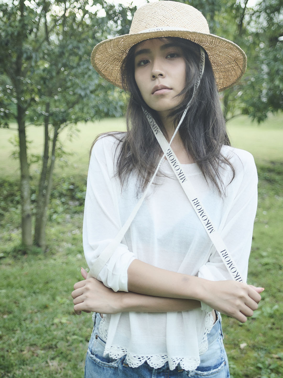 LACEMAKING SEE-THROUGH KNIT(C0013-E1CR01)