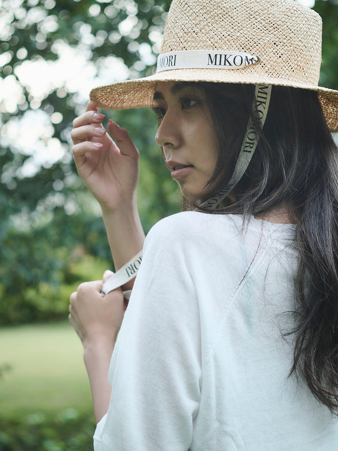 LACEMAKING SEE-THROUGH KNIT(C0013-E1CR01)