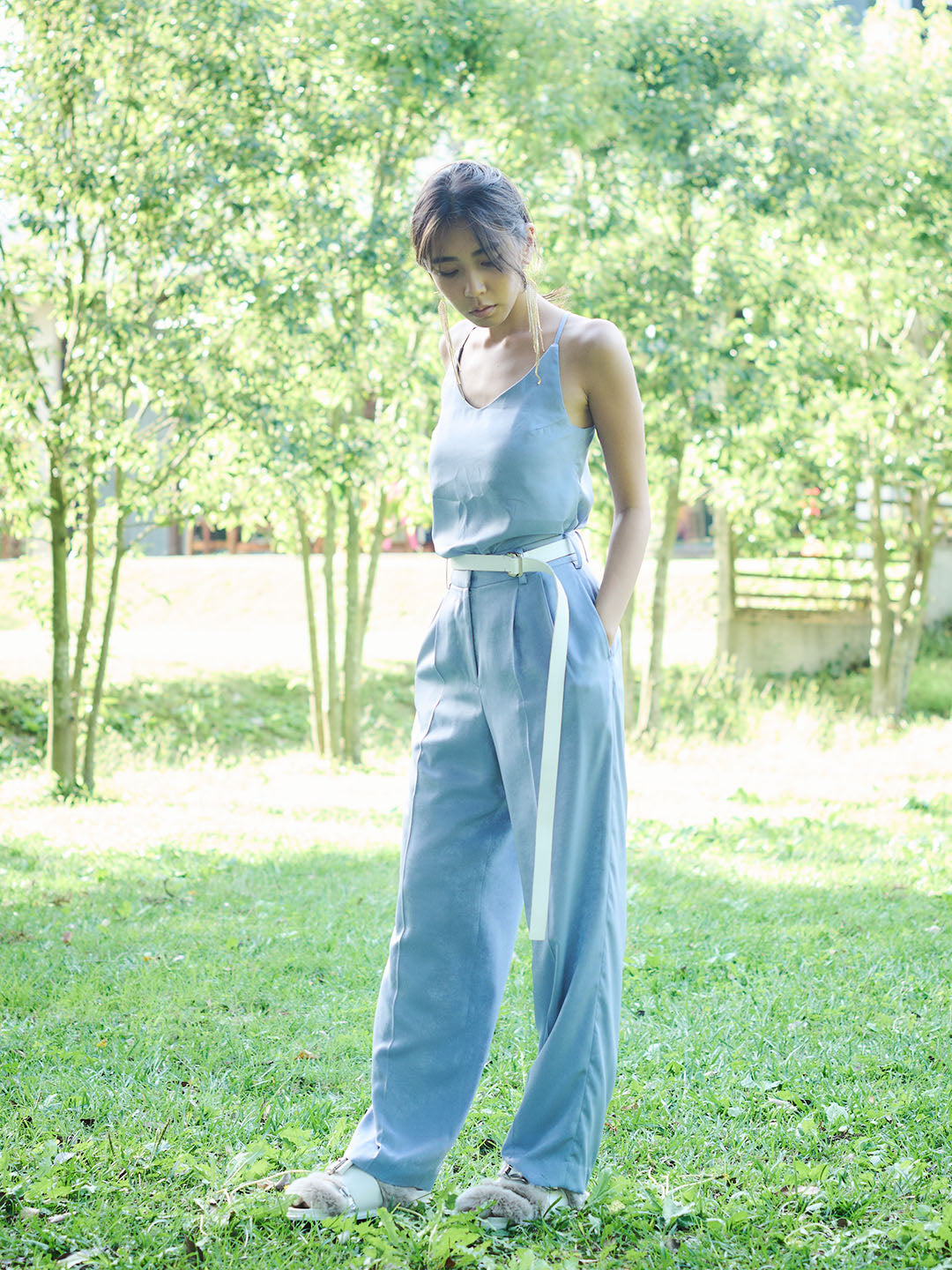 SATIN CAMISOLE(C0384-G1PL03)