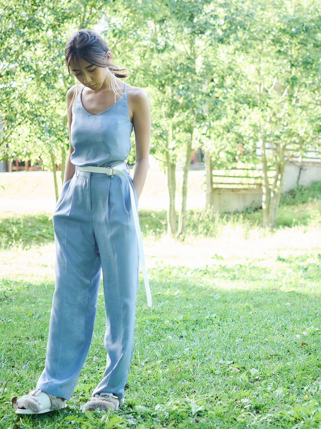 SATIN PANTS(C0387-G1PL03)