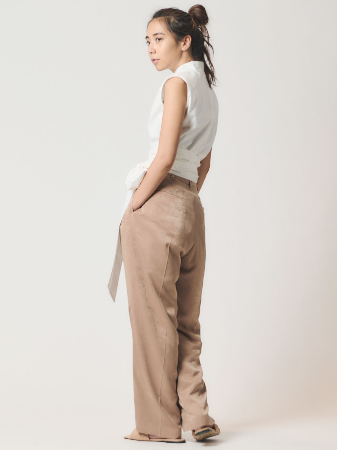 SATIN PANTS(C0387-G1PL03)