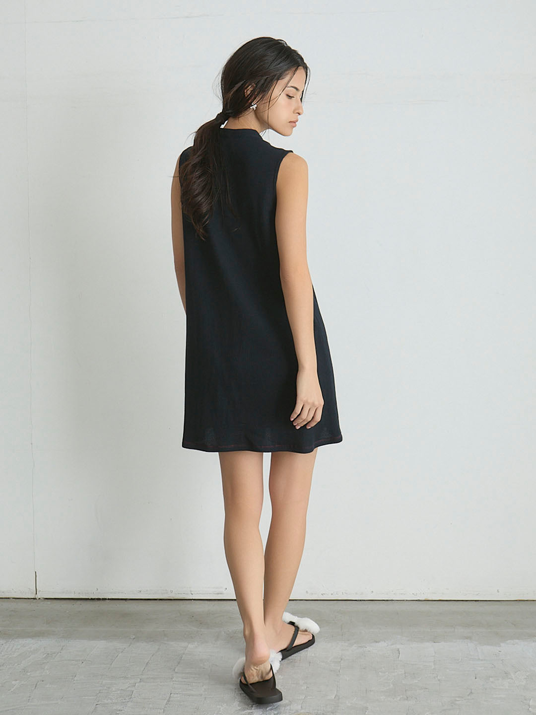 WAFFLE SLEEVELESS OP(C0431-HIC002)