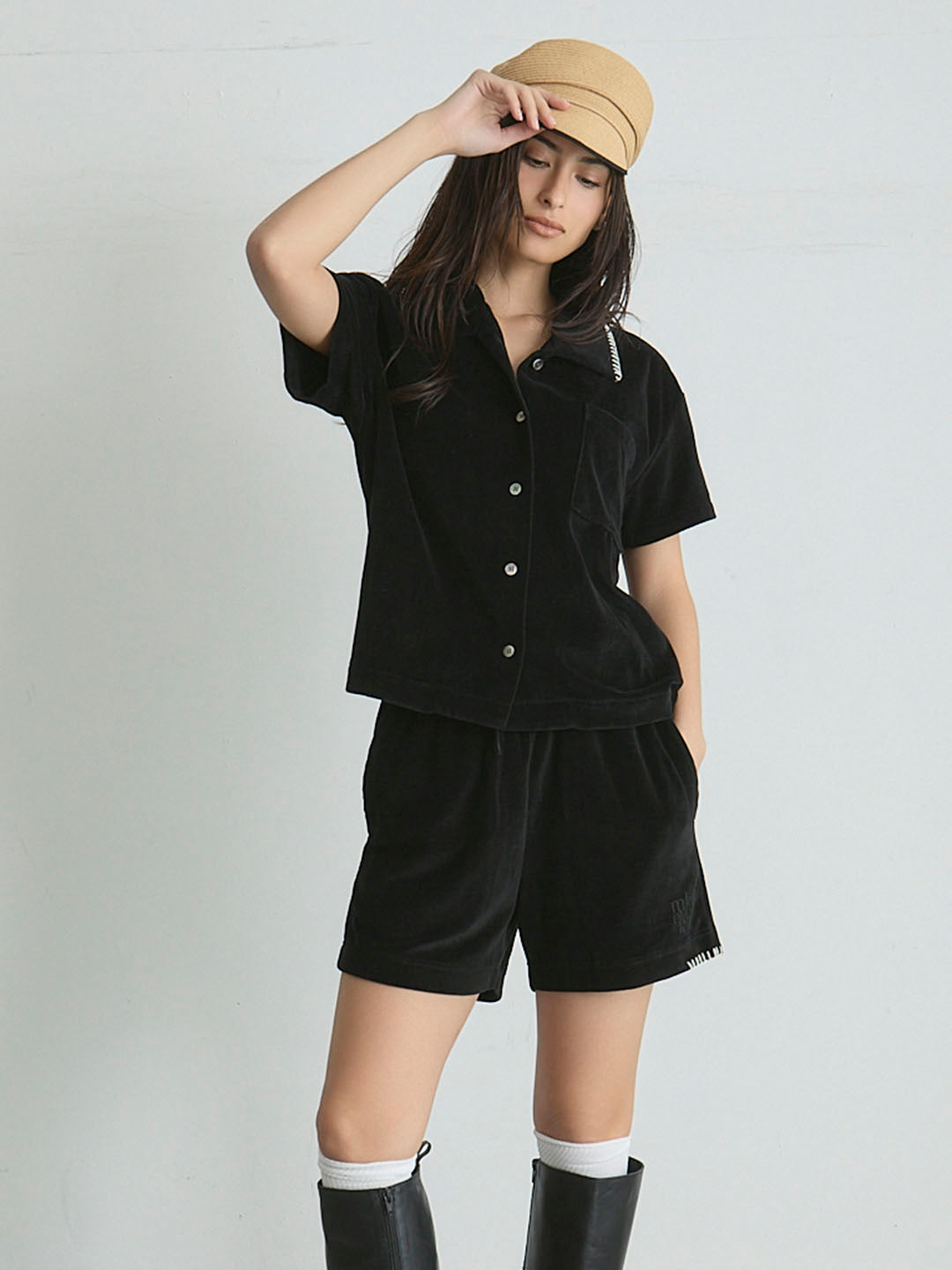 VELOR SHIRT(C0432-H1CO03)