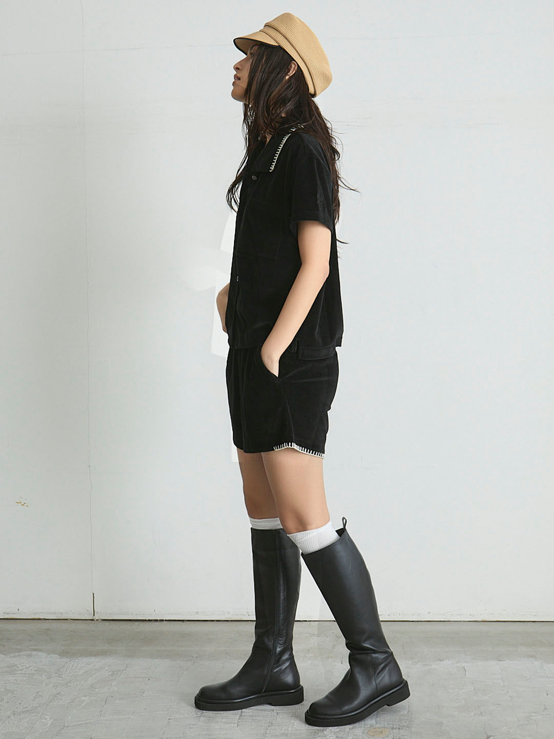 VELOR SHIRT(C0432-H1CO03)