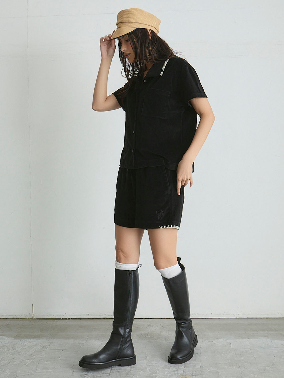 VELOR SHIRT(C0432-H1CO03)