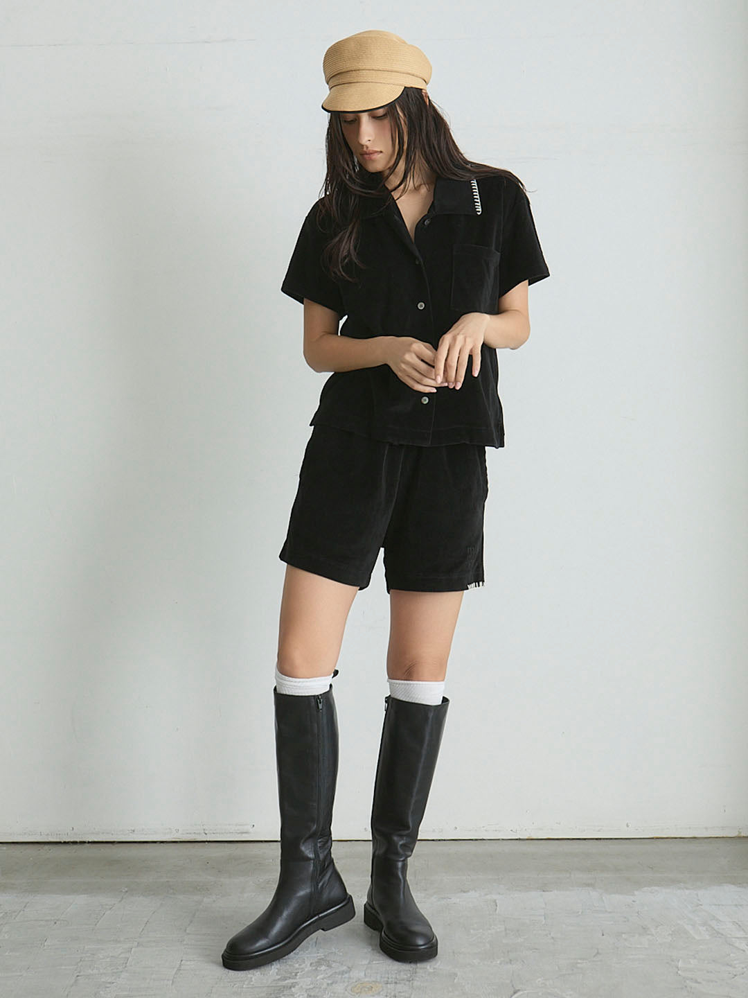 VELOR SHIRT(C0432-H1CO03)