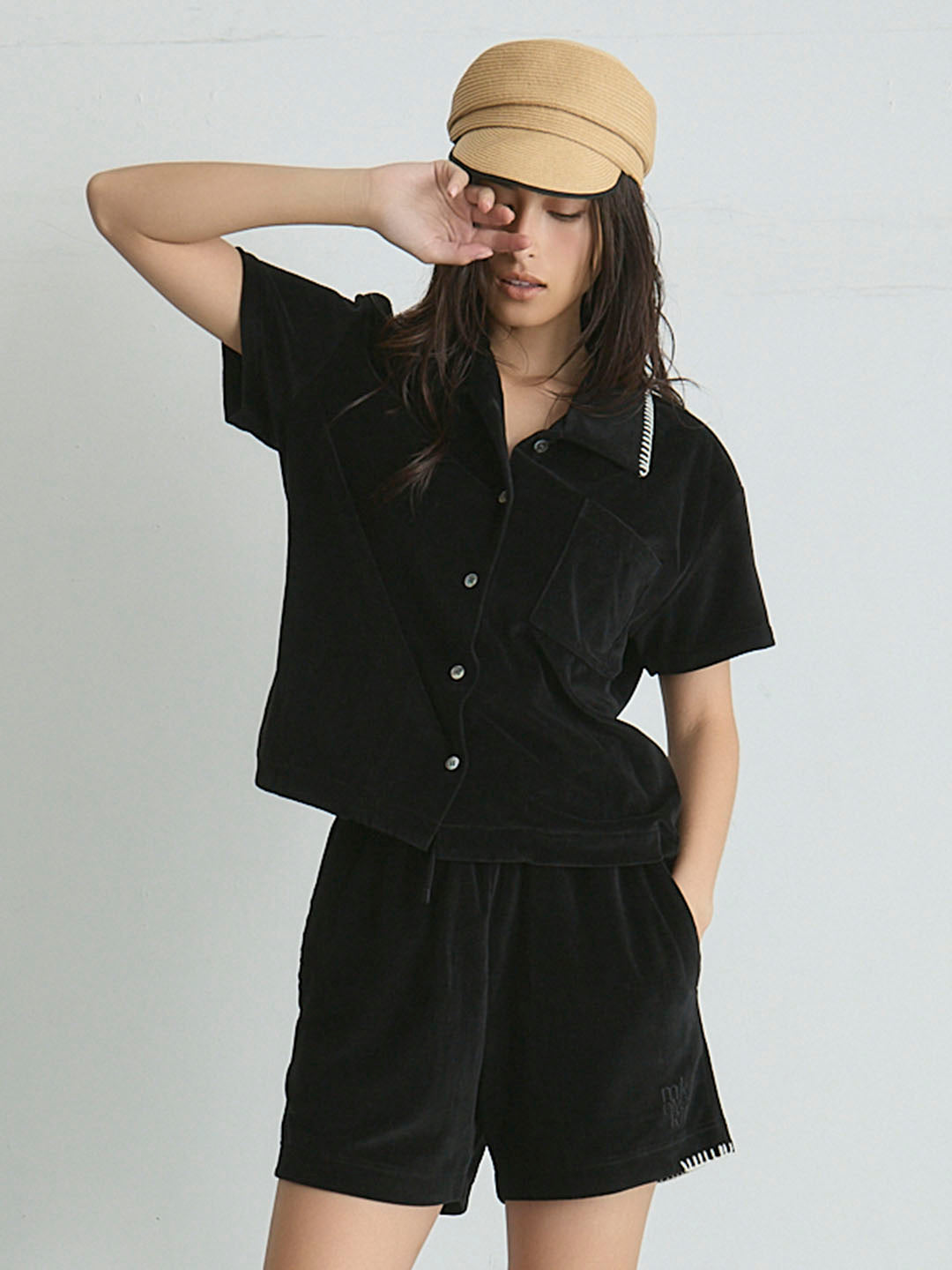 VELOR SHIRT(C0432-H1CO03)