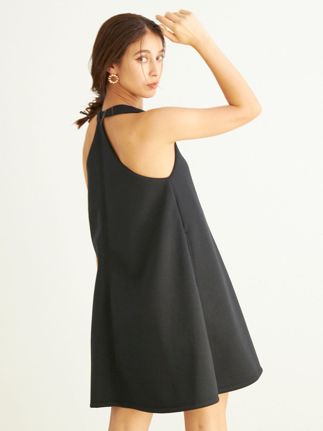 SLEEVELESS JACKET MINI OP(C0453-I1PL02)