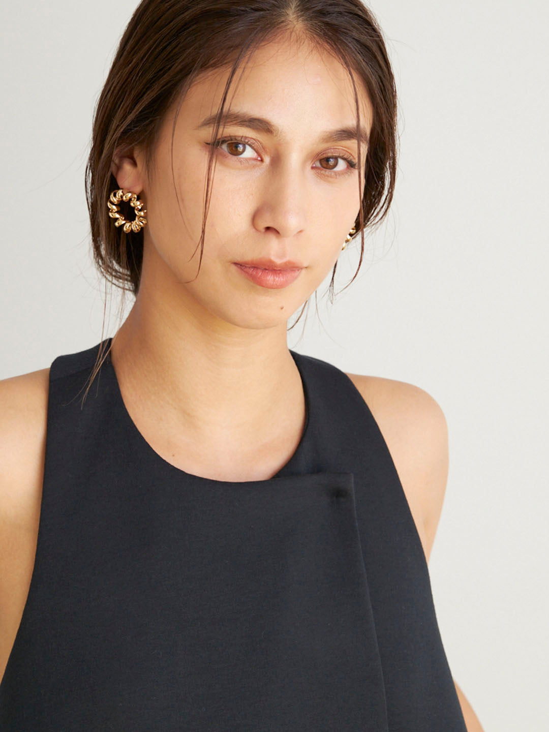 SLEEVELESS JACKET MINI OP(C0453-I1PL02)