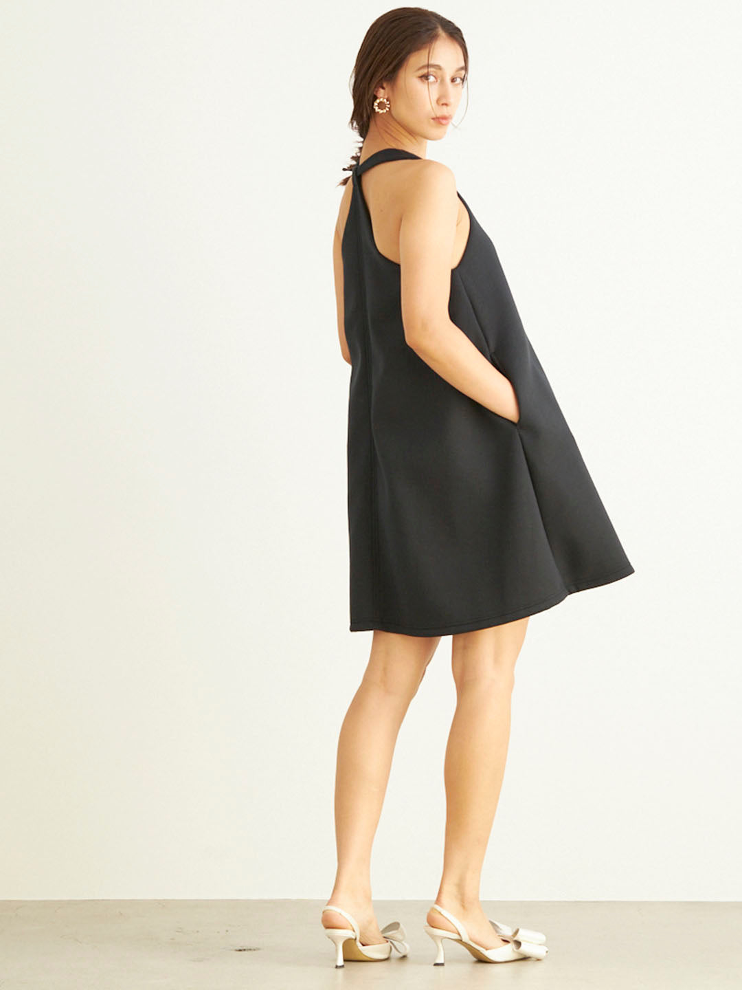 SLEEVELESS JACKET MINI OP(C0453-I1PL02)