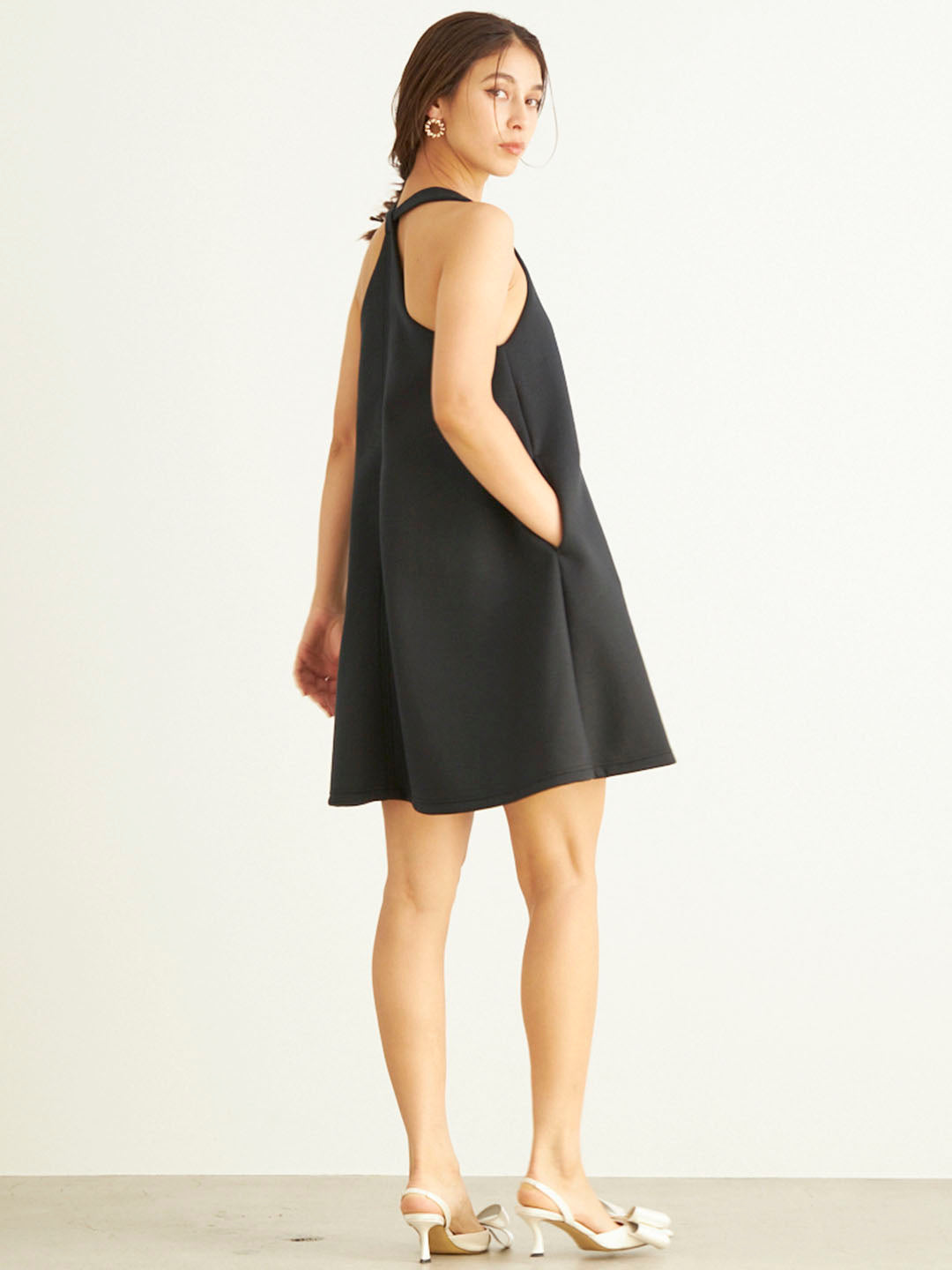 SLEEVELESS JACKET MINI OP(C0453-I1PL02)