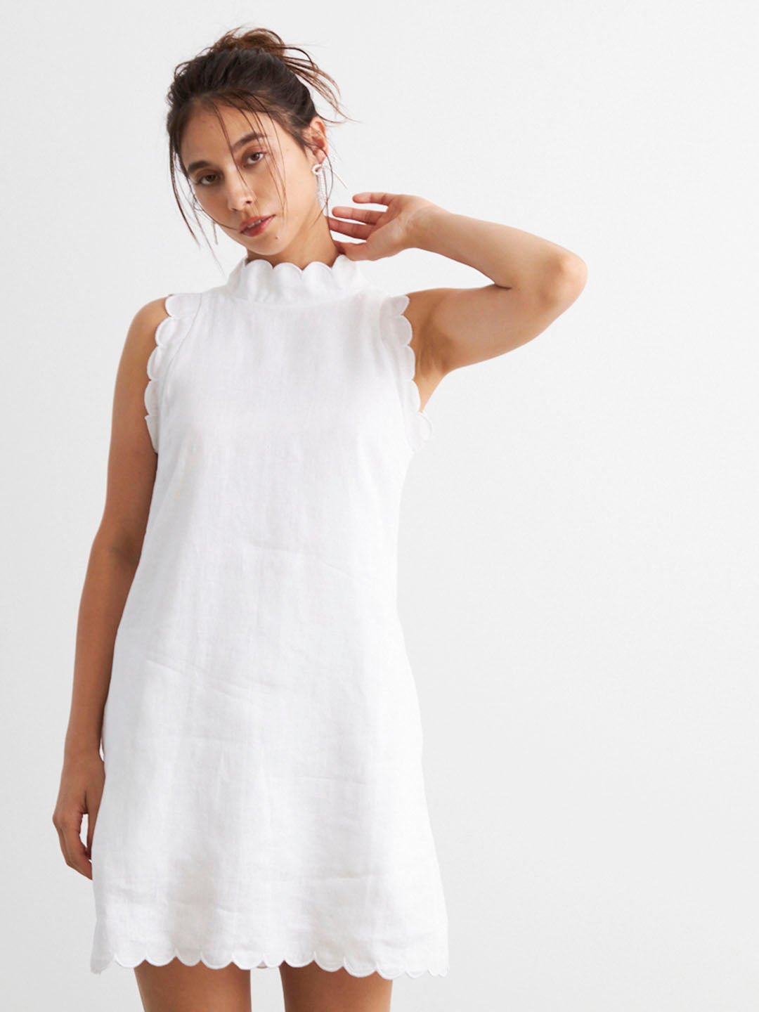 SCALLOPED MINI OP(C0458-I1LN01)