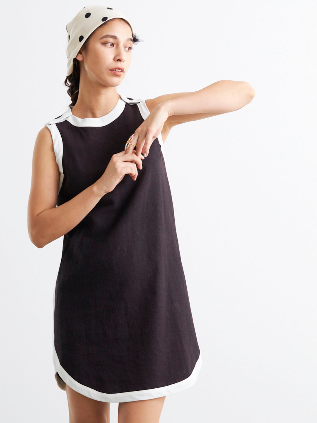 BICOLOR LINEN MINI OP(C0459-I1LN01)