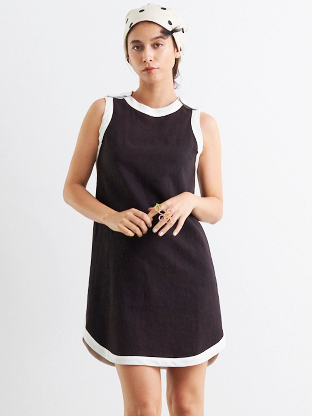 BICOLOR LINEN MINI OP(C0459-I1LN01)