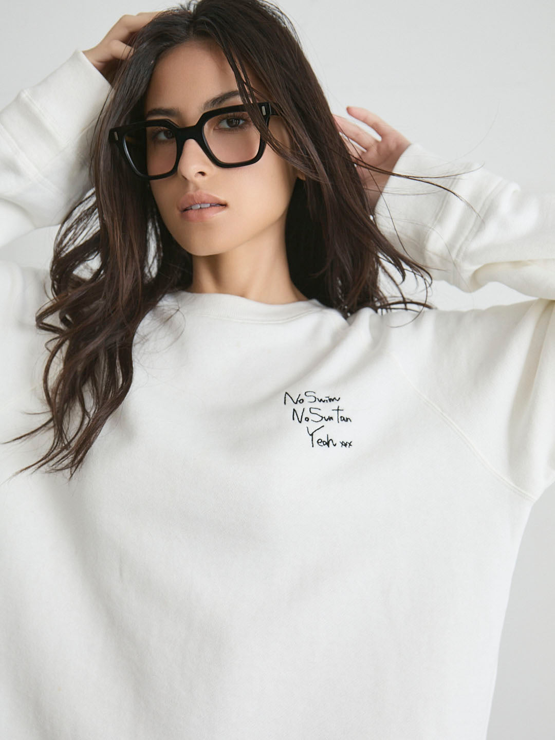 No Swim Club Sweat Top(C0480-J1CO02)