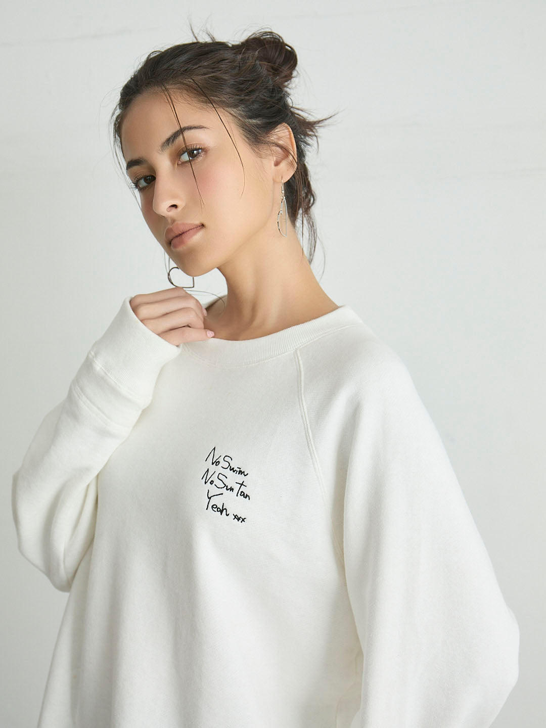 No Swim Club Sweat Top(C0480-J1CO02)