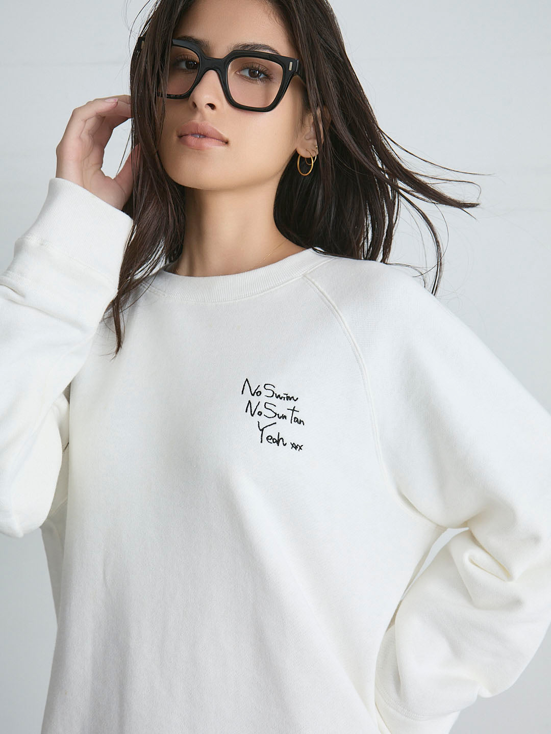 No Swim Club Sweat Top(C0480-J1CO02)