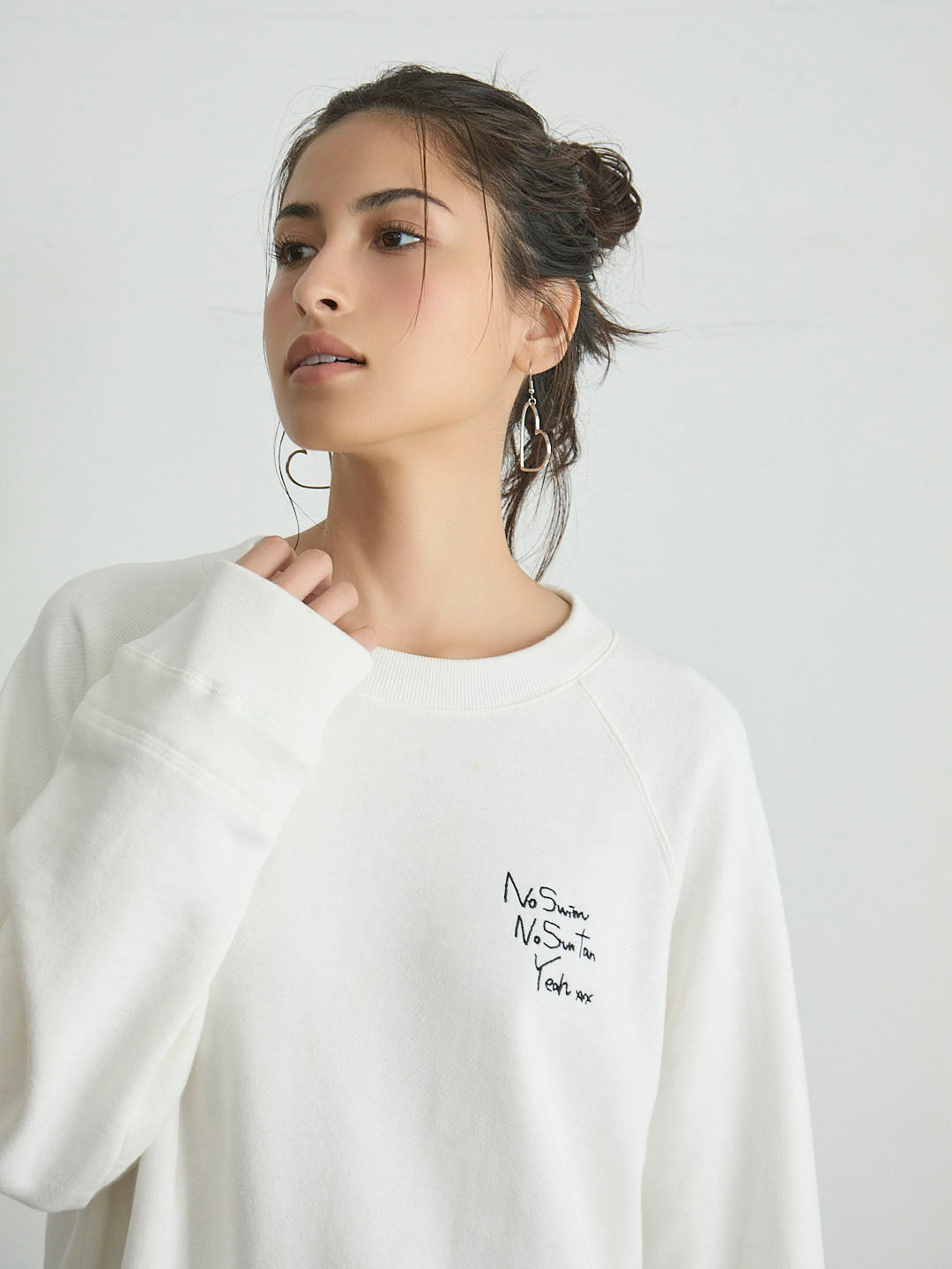 No Swim Club Sweat Top(C0480-J1CO02)