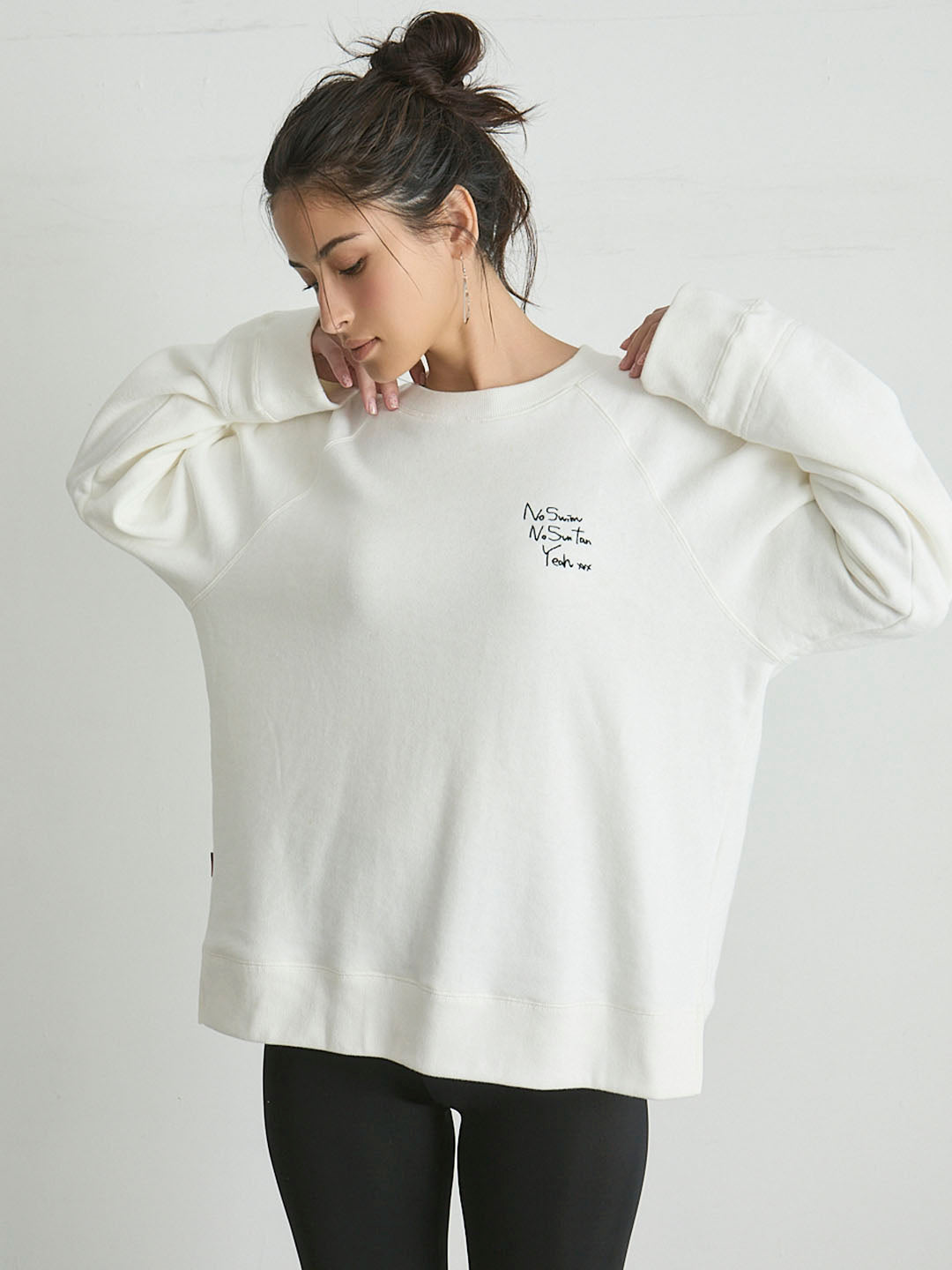 No Swim Club Sweat Top(C0480-J1CO02)