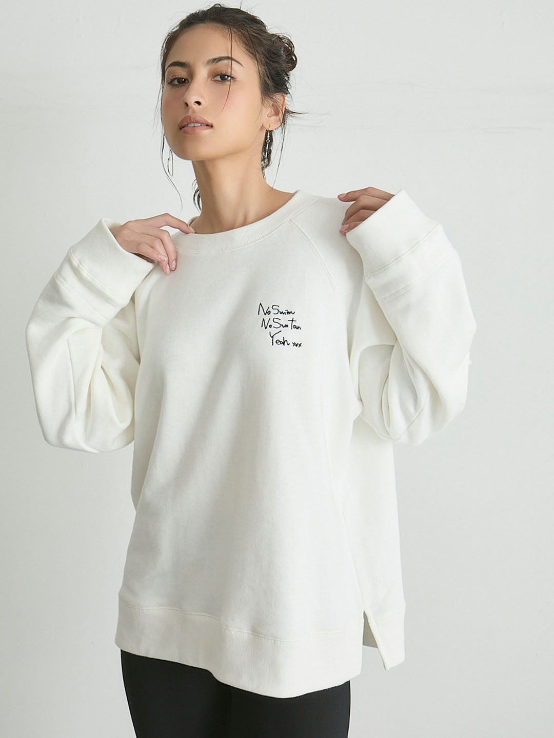 No Swim Club Sweat Top(C0480-J1CO02)