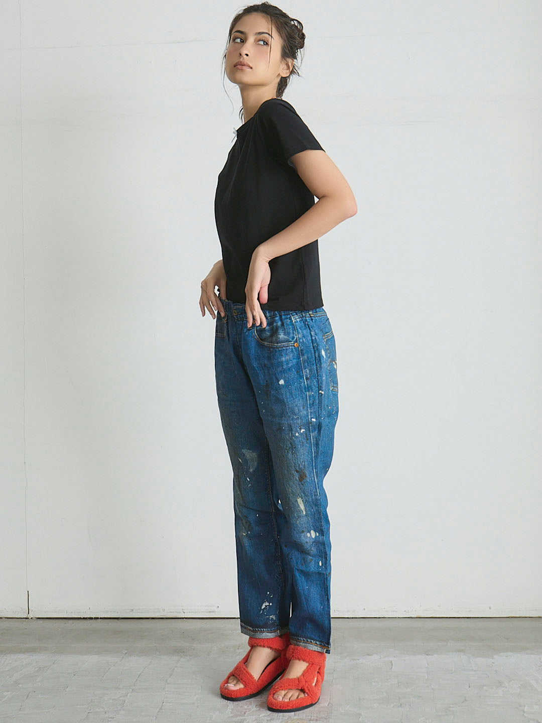 MINI RIBBON S/S TEE(C0489-J1CO03)