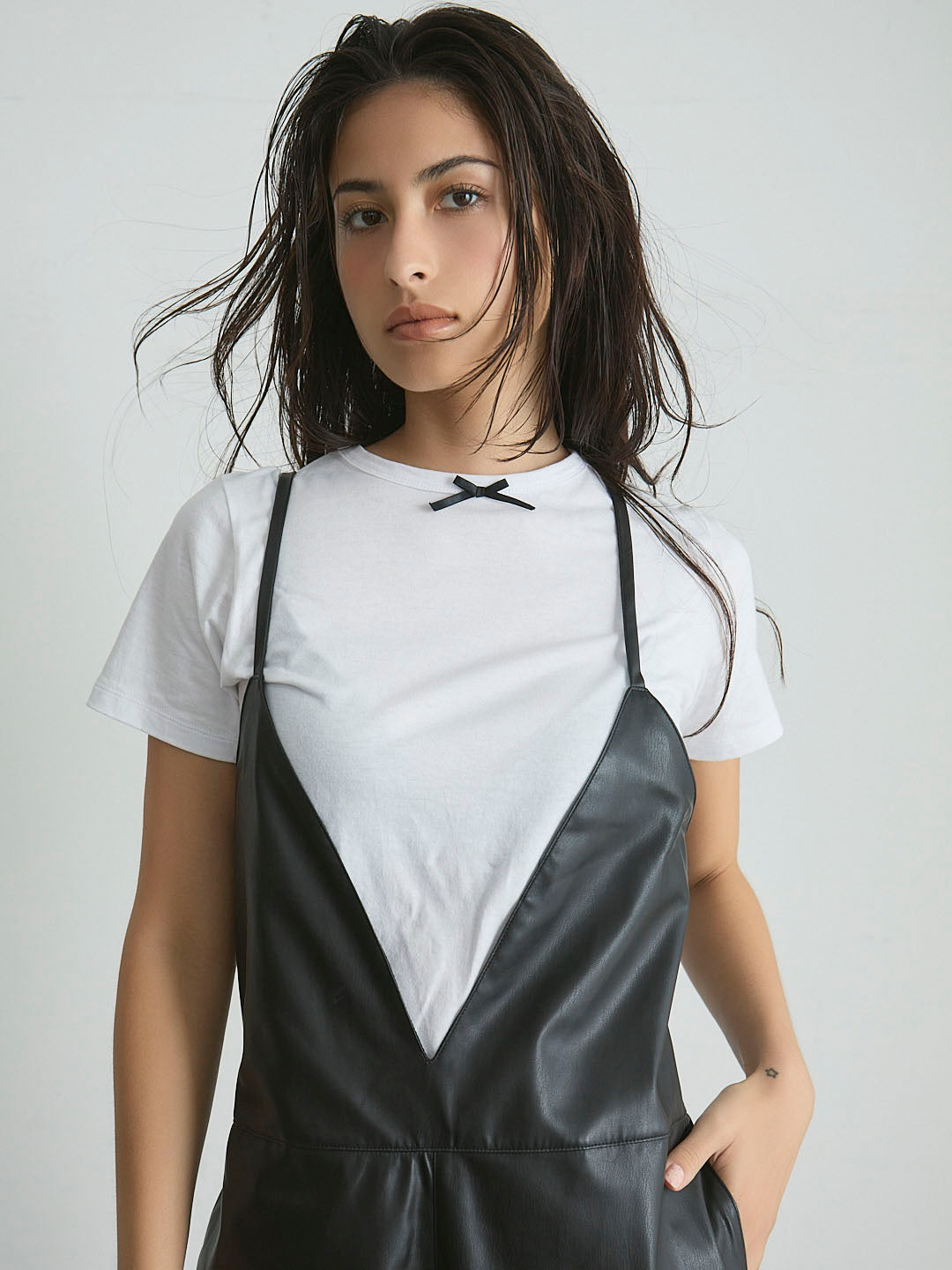 MINI RIBBON S/S TEE(C0489-J1CO03)