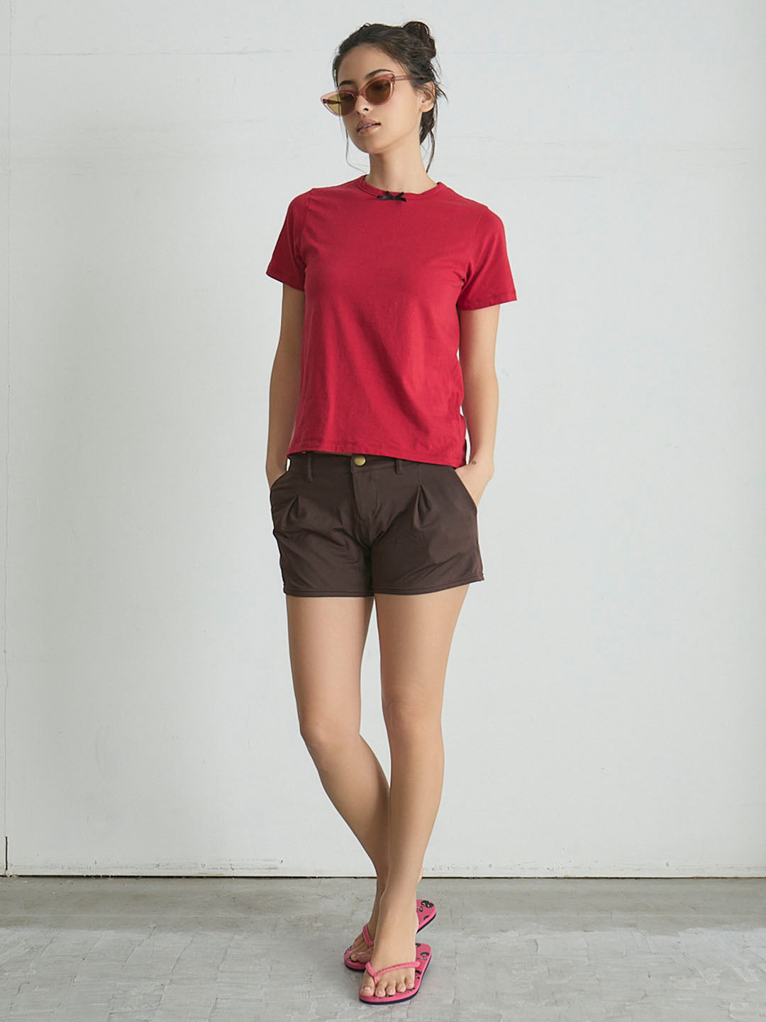 MINI RIBBON S/S TEE(C0489-J1CO03)