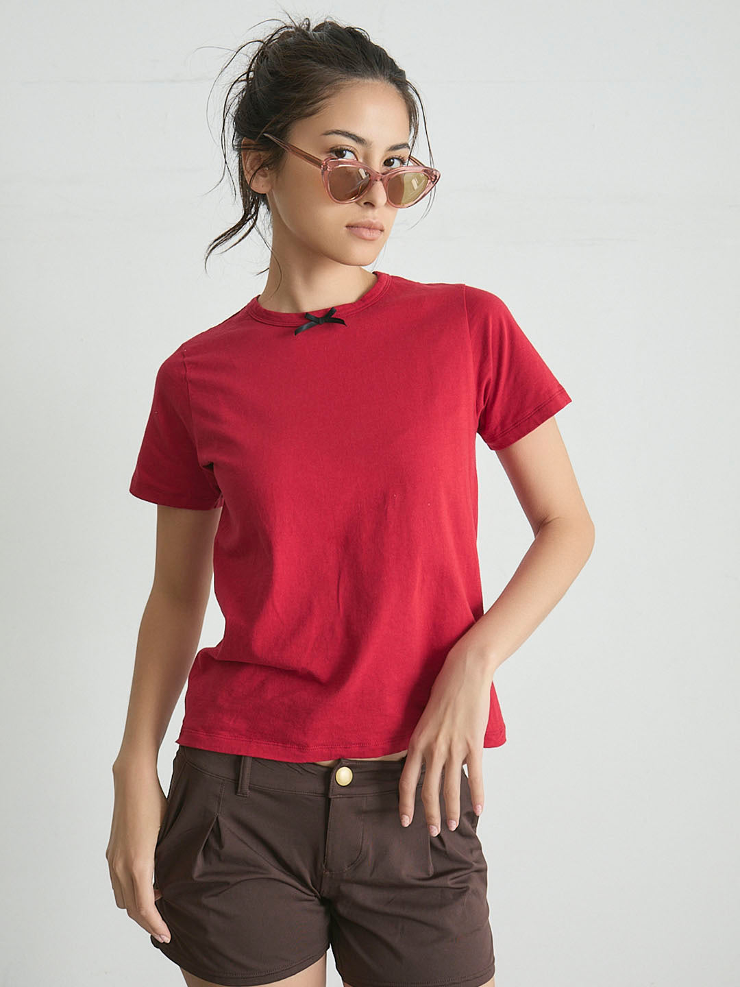 MINI RIBBON S/S TEE(C0489-J1CO03)