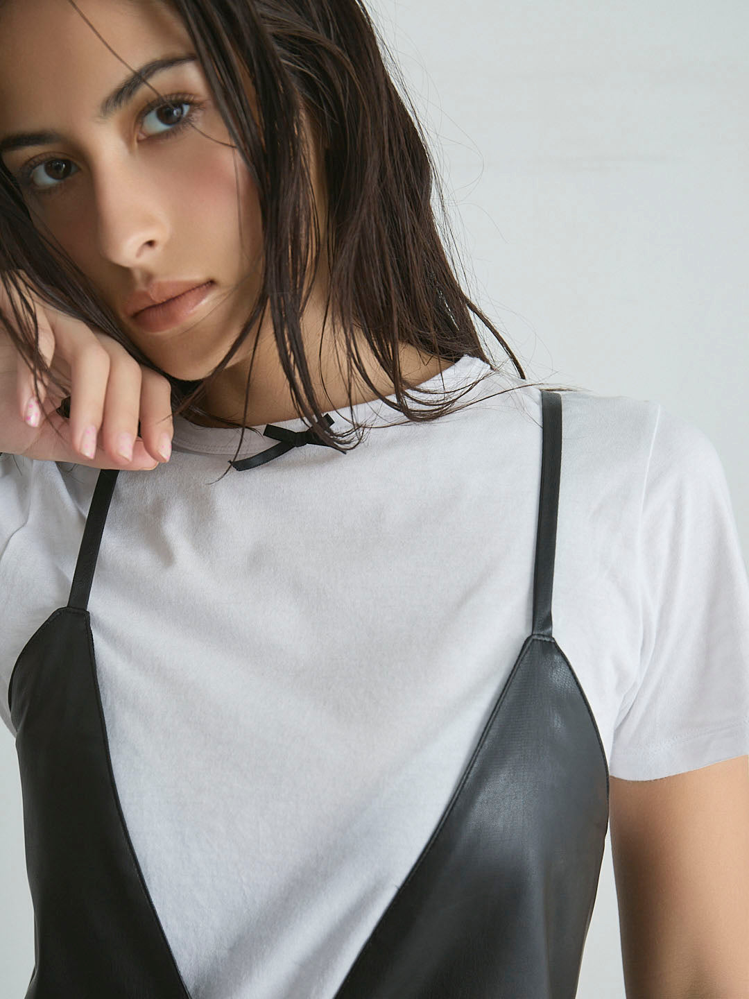 MINI RIBBON S/S TEE(C0489-J1CO03)