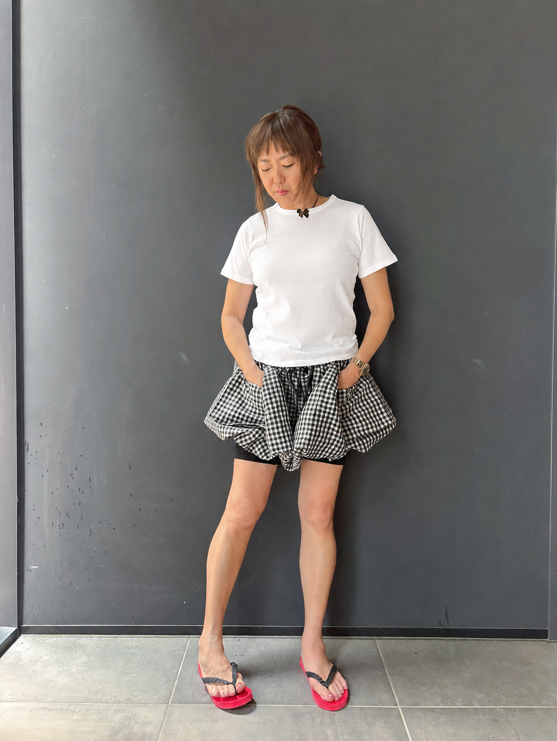 BIG RIBBON S/S TEE(C0489-J1CO03)