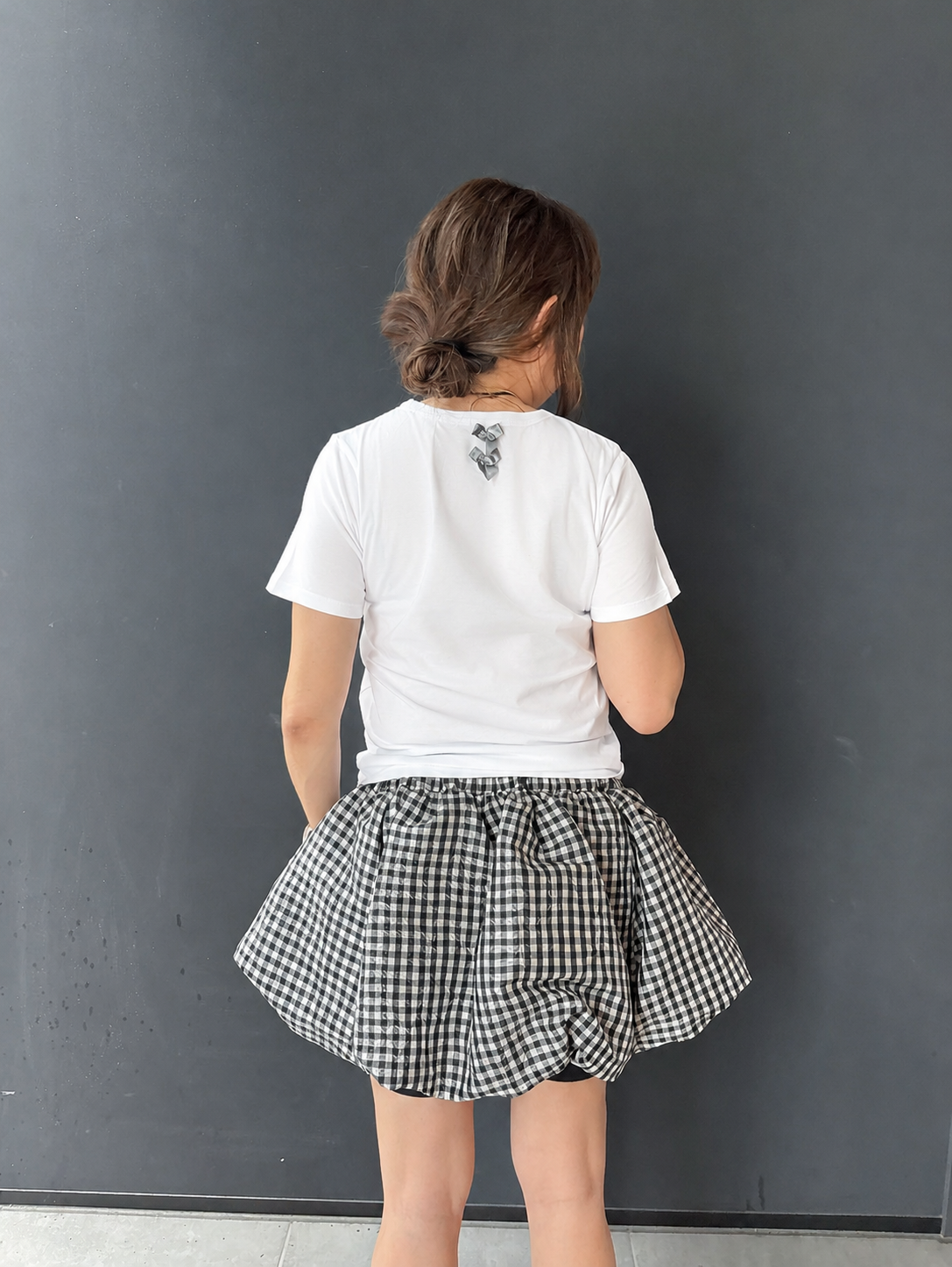 BIG RIBBON S/S TEE(C0489-J1CO03)