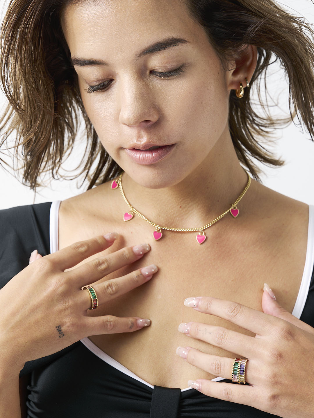 HEART NECKLACE(G0107-G1NL01)