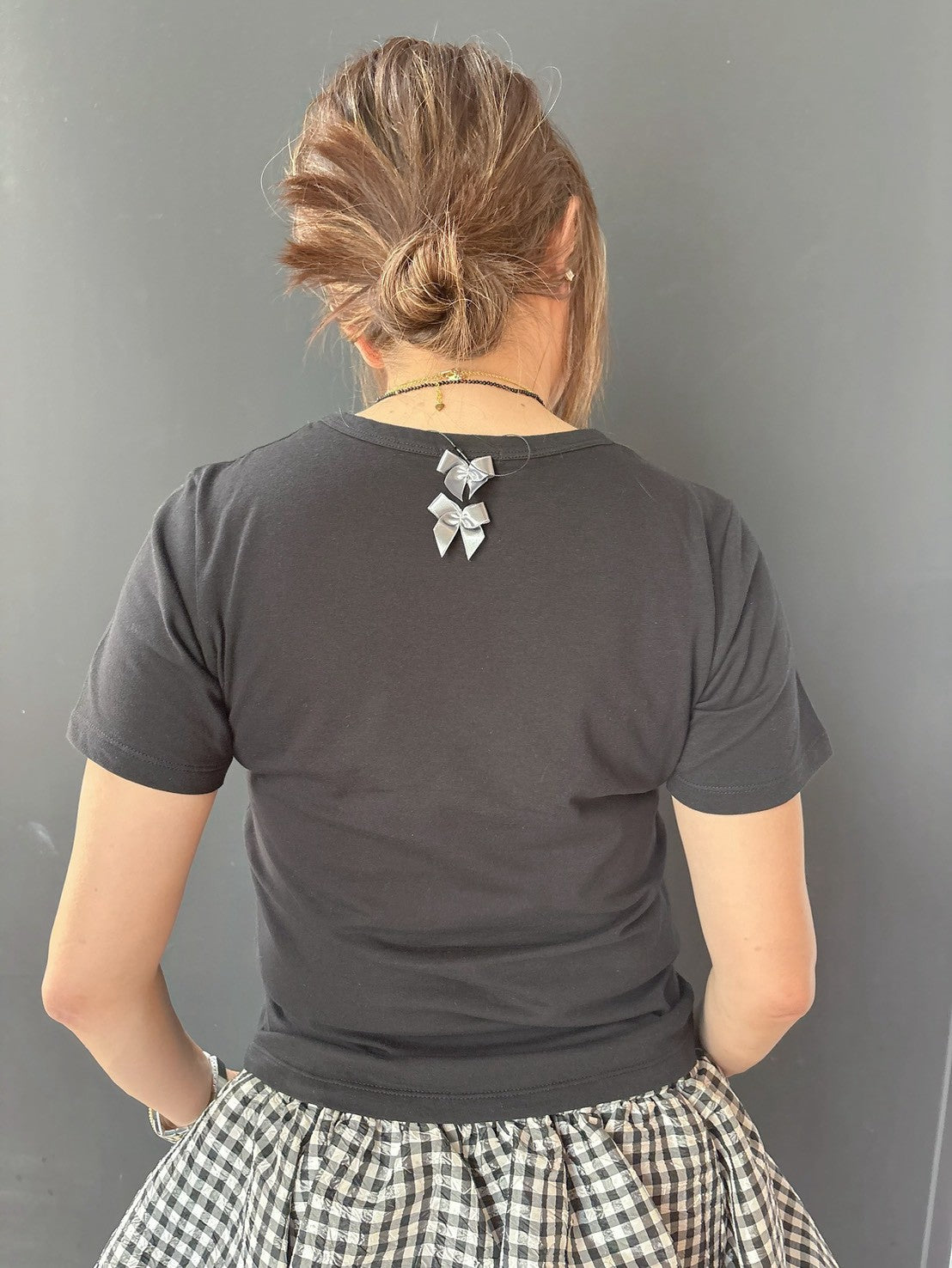 BIG RIBBON S/S TEE(C0489-J1CO03)