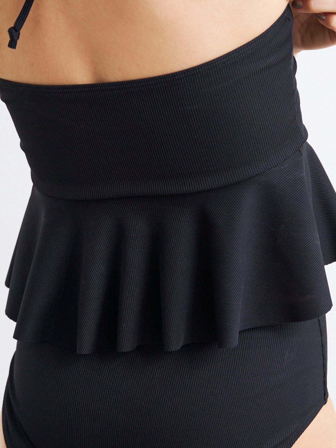 [SWIM WEAR]PEPLUM BUSTIER BIKINI(S0138-I1SW02)