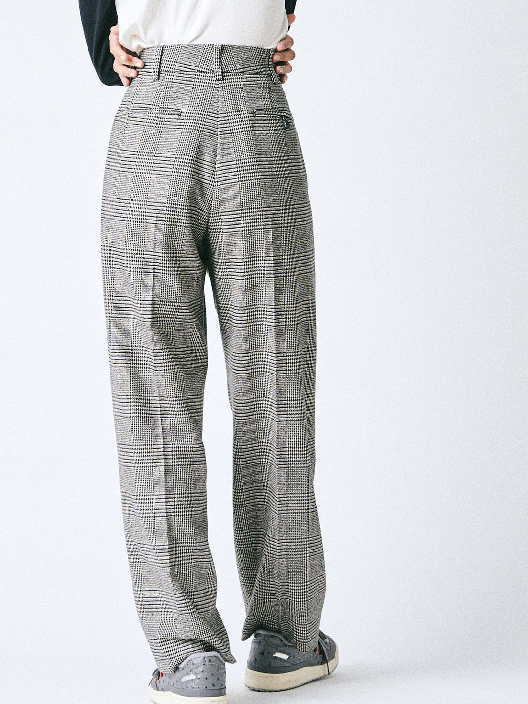 60s SEBRING Glen Check Trousers 米国製スラックス